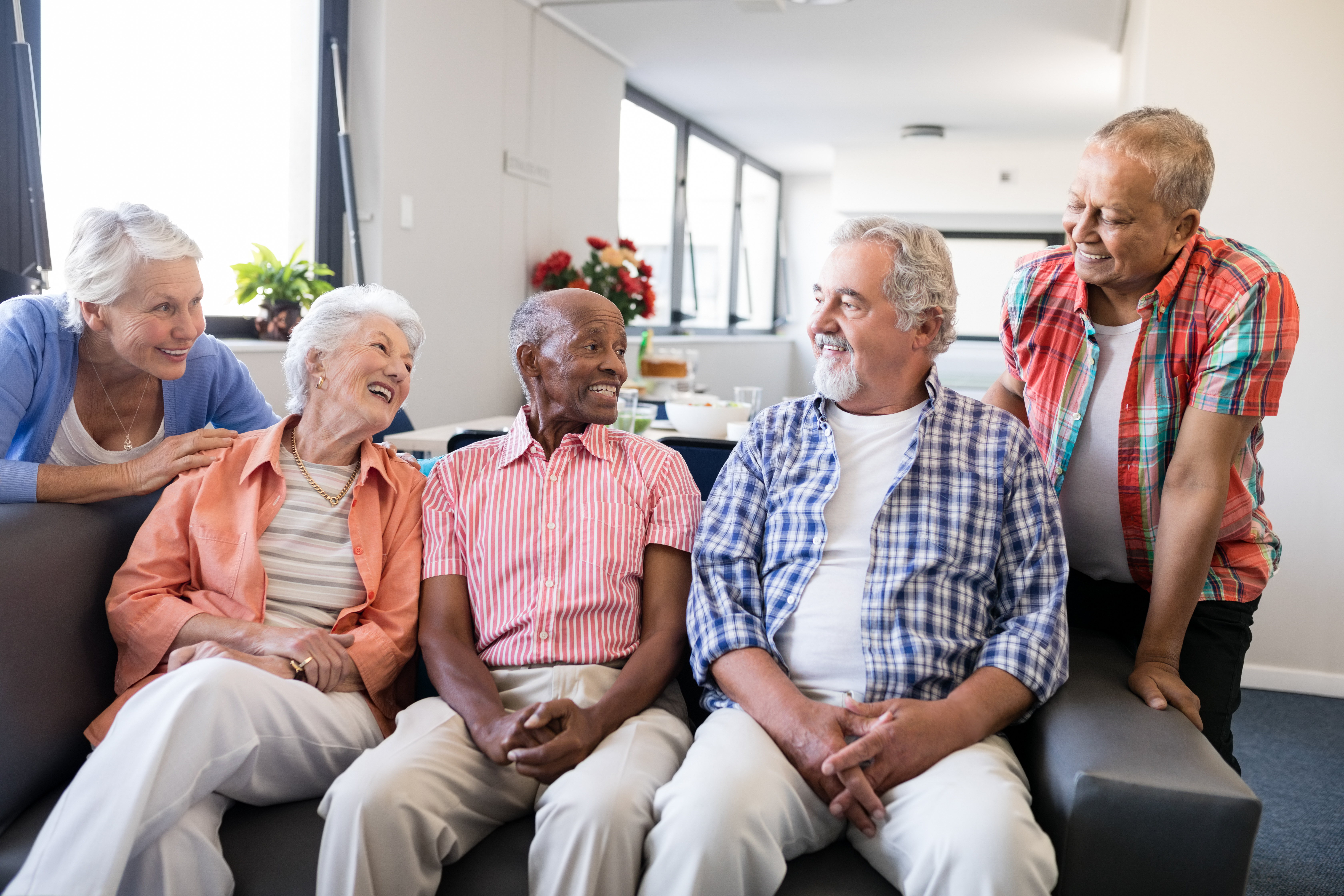 Diverse Elderly Seniors